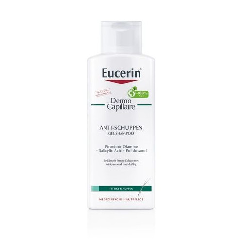 Eucerin DermoCapillaire Шампоан против пърхот при мазен скалп 250 мл