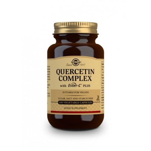 Solgar Quercetin Complex Кверцетин комплекс х100 растителни капсули 