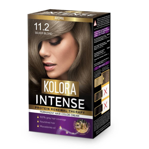 Kolora Intense Крем-боя за коса 11.2 Сребърно рус 50 мл