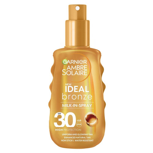 Garnier Ambre Solaire Ideal Bronze Слънцезащитно мляко SPF30 150 мл