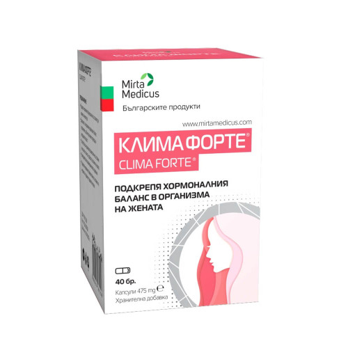 Clima Forte Клима Форте при менопауза 475 мг х 40 капсули