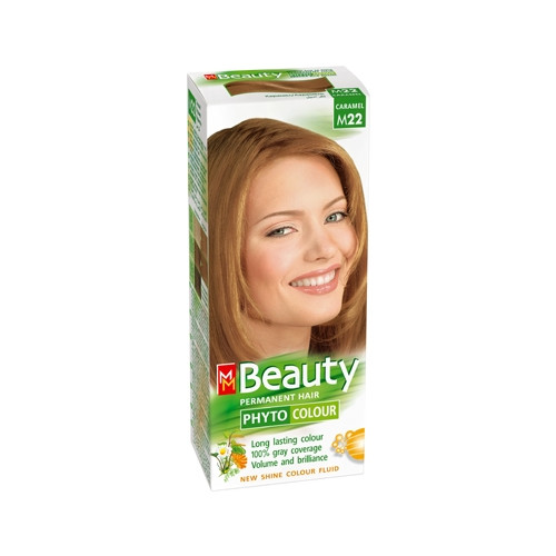 MM Beauty Phyto Colour Трайна фито боя за коса, М22 Карамел