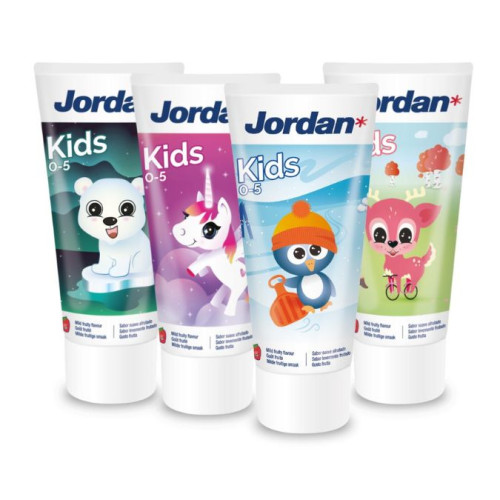 Jordan Kids Детска паста а зъби 0 - 5 години