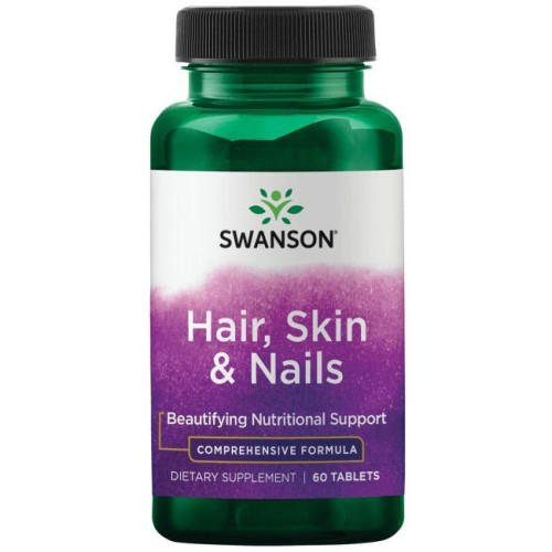 Swanson Hair, Skin & Nails Коса, Кожа и Нокти х 60 таблетки
