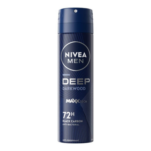 Nivea Men Deep Дезодорант спрей против изпотяване за мъже 150 мл