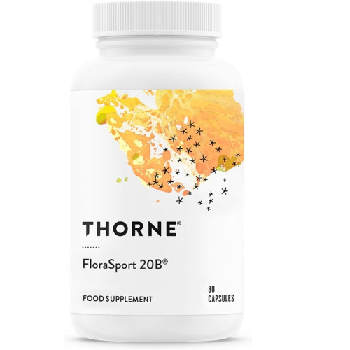 Thorne FloraSport 20B Пробиотик с 20 млрд активни бактерии х 30 капсули