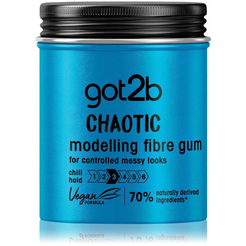 Schwarzkopf Got2b Chaotic Моделираща гума за коса с хаос ефект 100 мл
