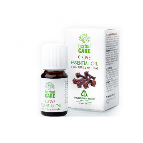 Herbal Care Етерично масло от карамфил 10 мл Българска роза
