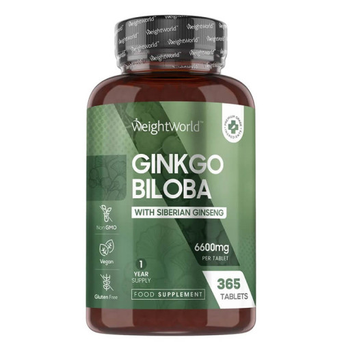 Weight World Гинко билоба + Сибирски женшен х 365 таблетки 