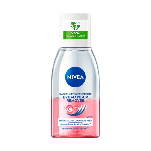 Nivea Vit C Двуфазен лосион за премахване на водоустойчив околоочен грим 125 мл