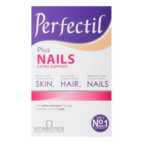 Perfectil Plus Nails за здрави нокти x 60 таблетки Vitabiotics 