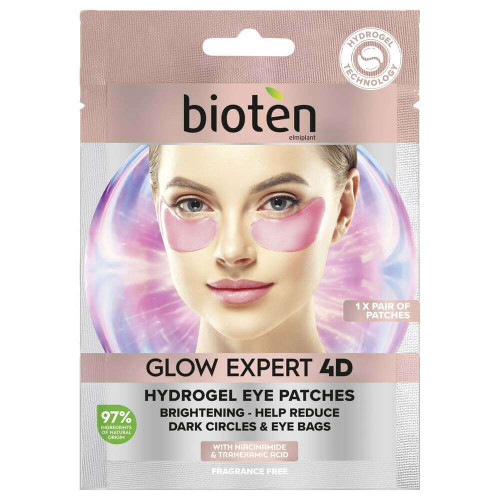 Bioten Glow Expert 4D Пач маска за очи х 1 чифт