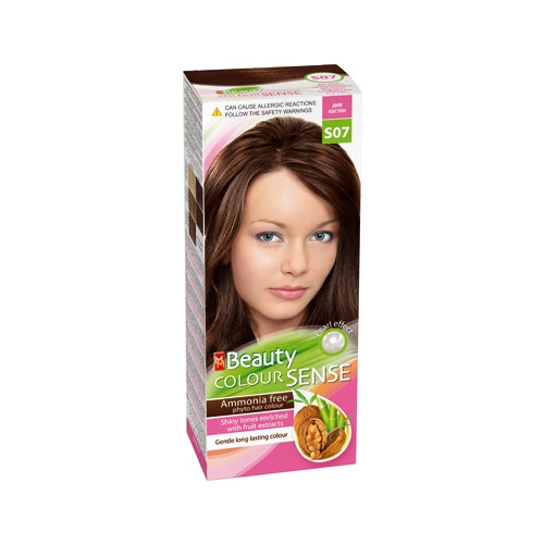 MM Beauty Colour Sense Трайна фито боя за коса без амоняк, S07 Див кестен