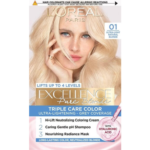 L’Oreal Excellence Creme Боя за коса 01 Ultra Light Natural Blonde