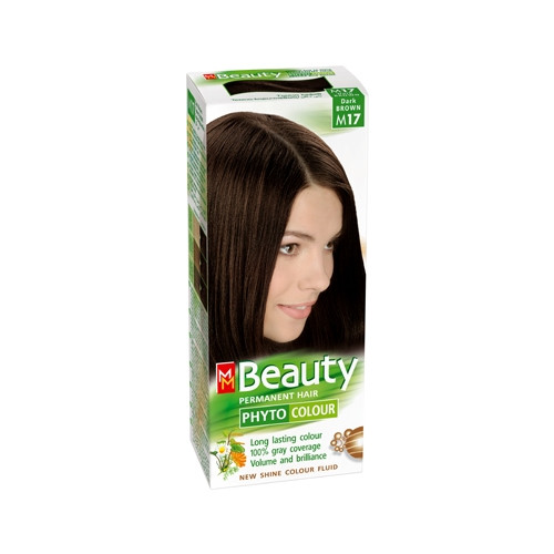 MM Beauty Phyto Colour Трайна фито боя за коса, М17 Тъмно кафяв