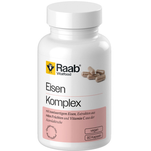 Комплекс желязо х 80 капсули Raab Vitalfood