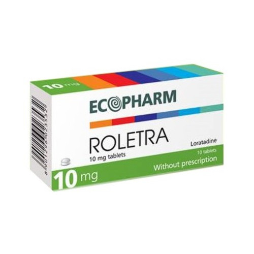 Roletra 10 mg х10 таблетки Ecopharm