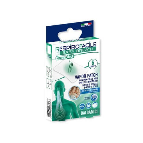 Pharmadoct Easy Breath Пластири за улеснено дишане 6 бр