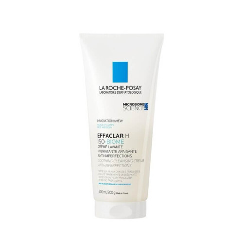 La Roche-Posay Effaclar Н Iso-Biome Успокояващ измиващ крем 200 мл