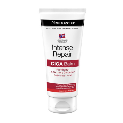 Neutrogena Norwegian Formula Intense Repair CICA Балсам за лице, тяло и ръце 100 мл