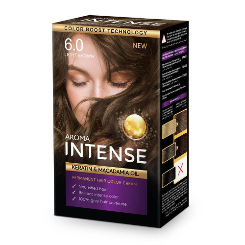 Kolora Intense Крем-боя за коса 6.0 Светло кафяв 50 мл