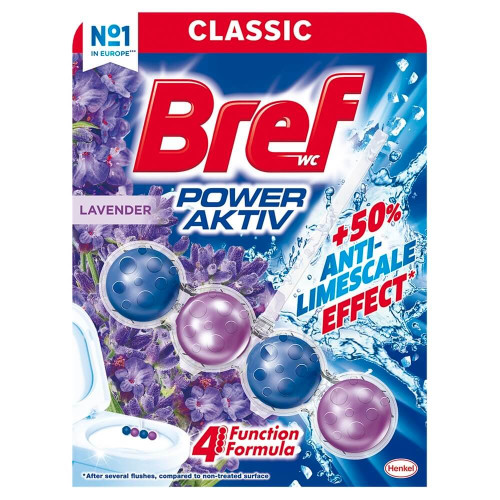 Bref Classic WC Power Active Lavender Ароматизатор за тоалетна лавандула 1 х 50 гр