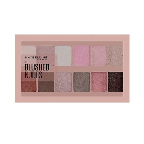 Maybelline The Blushed Nudes Палитра сенки за очи с 12 цвята