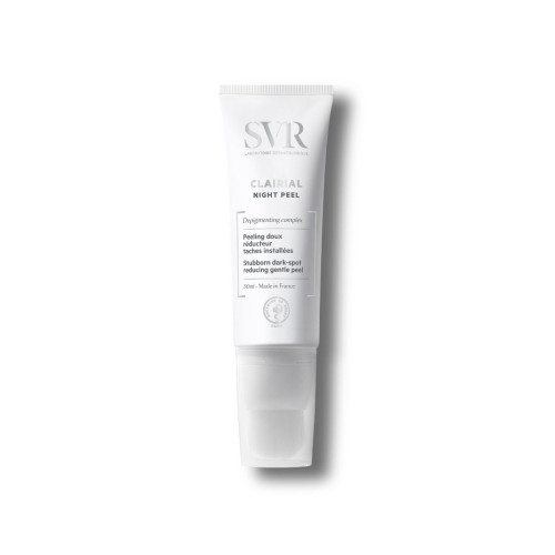 SVR Clairial Night Peel Нежен депигментиращ нощен пилинг за корекция на упорити тъмни петна 50 мл