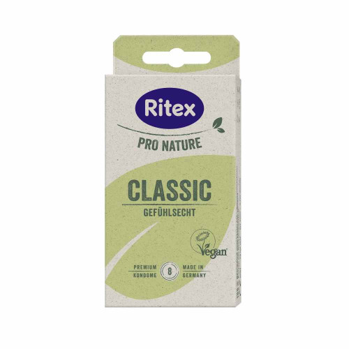 Ritex PRO NATURE Classic Премиум презервативи 8 бр