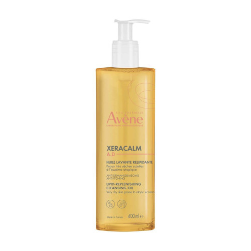 Avene XeraCalm A.D Релипидиращото измиващо олио за кърмачета, деца и възрастни 400 мл
