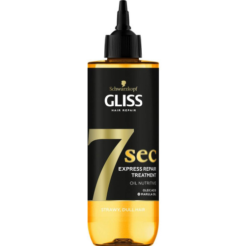 Gliss 7sec Express Repair Treatment Експресна възстановяваща маска за коса с подхранващи масла 200 мл