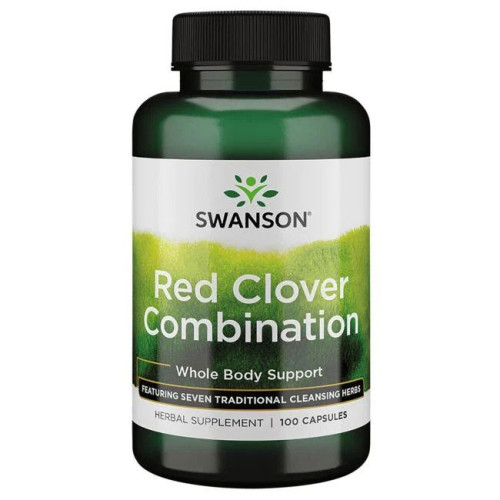 Swanson Red Clover Combination Червена детелина, комбинирана с билки х100 капсули