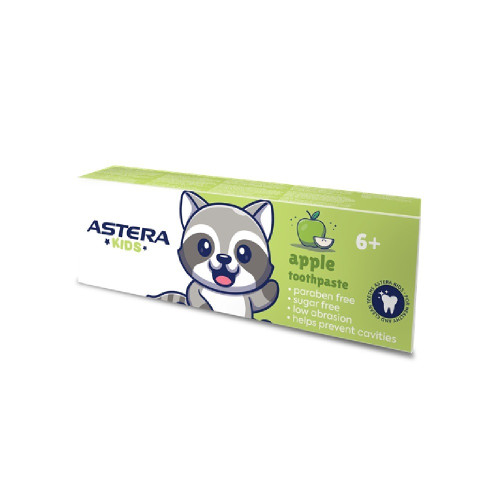 Astera Kids Паста за зъби ябълка 6Г+ 65 мл