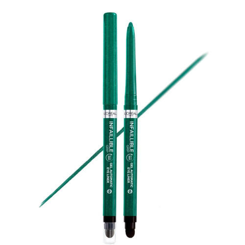 L’Oreal Infallible Grip 36H Автоматична очна линия Emrald Green