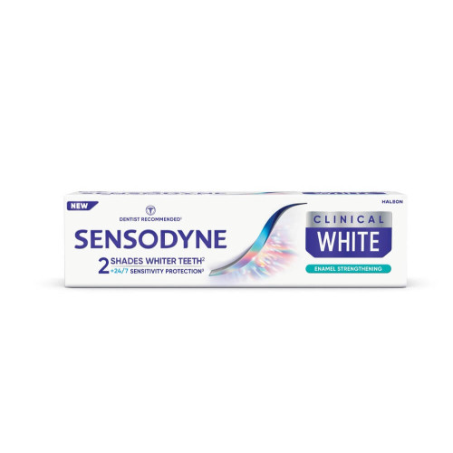Sensodyne Clinical White Enamel Избелваща паста за зъби 75 мл