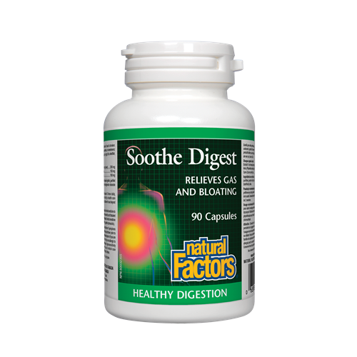 Natural Factors Soothe Digest за добро храносмилане 450 мг х 90 капсули