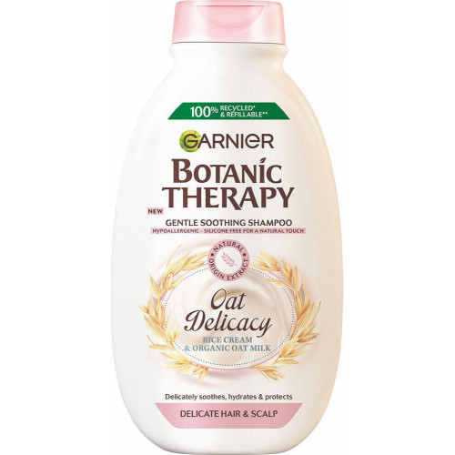 Garnier Botanic Therapy Успокояващ шампоан за деликатна коса и скалп 400 мл