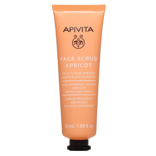Apivita Cleansing Нежен ексфолиант за лице с кайсия 50 мл