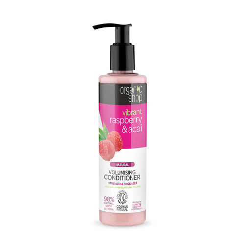 Organic Shop Volumising Conditioner Raspberry & Acai Балсам за обем Малина и Асай 280 мл