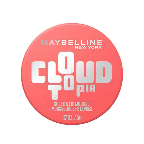 Maybelline Cloudtopia Кремообразен руж и червило 2в1, Нюанс 05 Coral Illusion