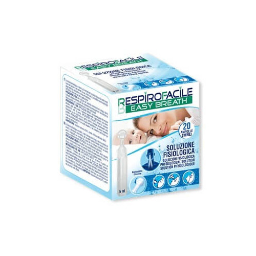 Pharmadoct Easy Breath Физиологичен разтвор 0.9% Натриев хлорид 20 дози х 5 мл