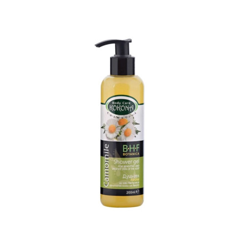 Kokona Body Care B.H.F. Botanica Душ гел за чувствителна кожа с лайка 200 мл