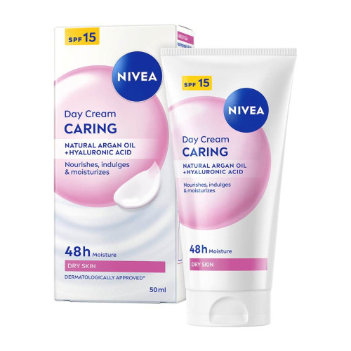 Nivea Essentials Дневен крем за лице за суха кожа 50 мл