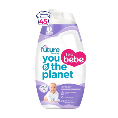 Teo Bebe Future Lavender Течен перилен препарат с лавандула 1,8 л