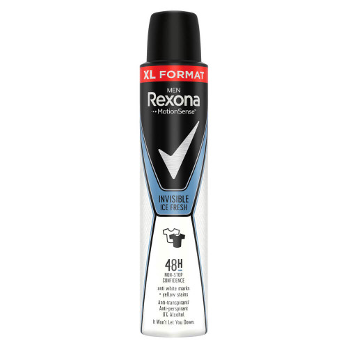 Rexona Men Invisible Ice Fresh Дезодорант против изпотяване за мъже 200 мл
