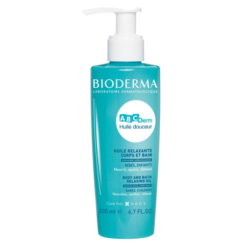 Bioderma ABC Derm Масажно олио за бебета и деца 200 мл