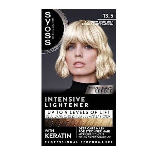 Syoss Дълготрайна боя за коса 13_5 Платинен изрусител 