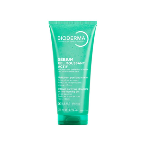 Bioderma Sebium Actif Измиващ гел за мазна и склонна към омазняване кожа 200 мл