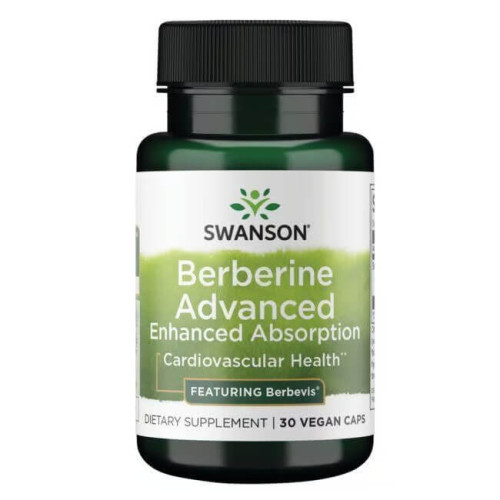 Swanson Berberine Advanced Берберин подобрена абсорбция 550 мг х 30 капсули