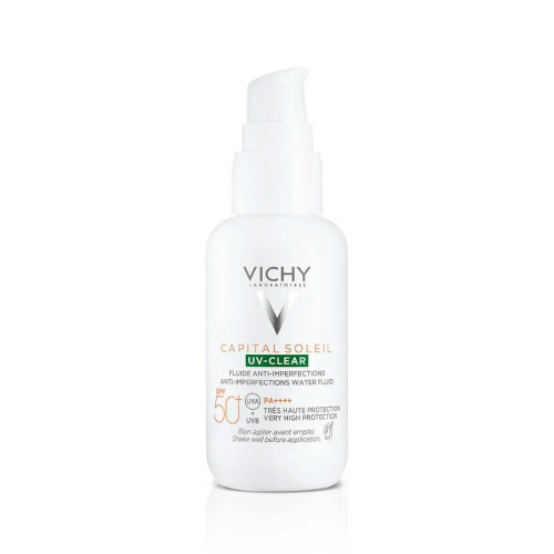 Vichy Capital Soleil UV-Clear SPF50+ Флуид против несъвършенства 40 мл